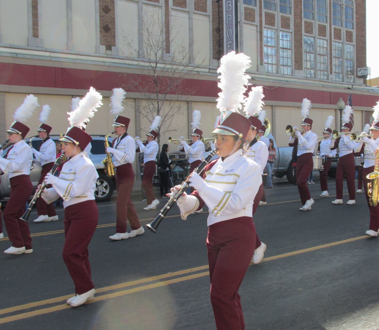 Elko High School marching band